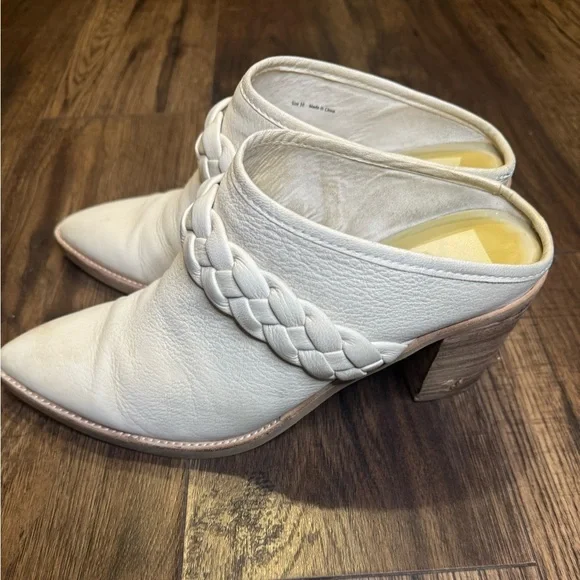 Dolce Vita Serla Mule Ivory Leather size 10 - Picture 4 of 10